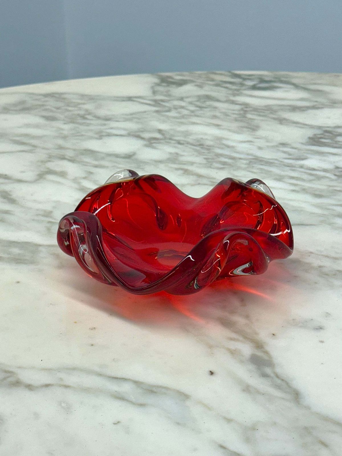 Murano Bowl Ashtray Sommerso Technique photo for sale