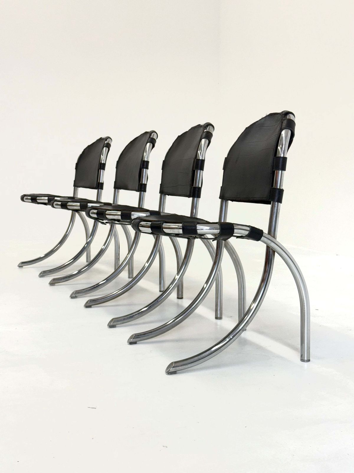 photo buy Set Of 4 Medusa Dining Chairs By Studio Tetrarch For Alberto Bazzani