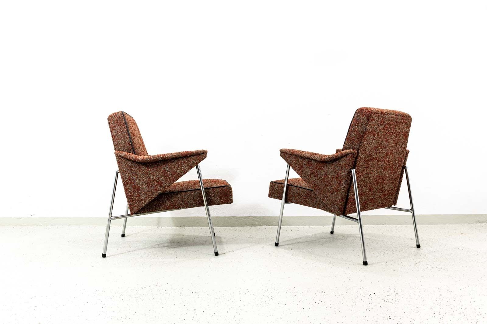 photo for sale Vintage Armchairs “Bat” Poland, 1960’s, Set Of 2