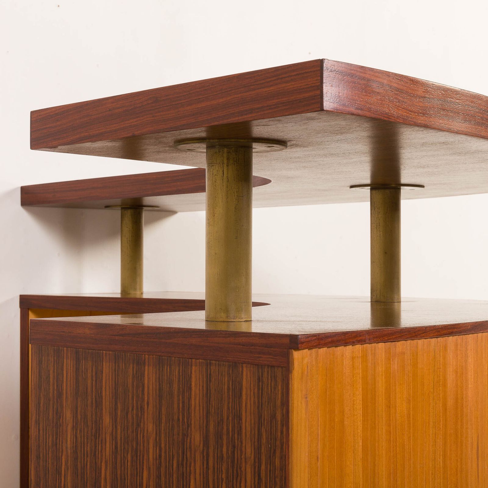 Italian Mid Century Bar Cabinet Attr. To Carlo Hauner And Martin Eisler, Italy 1960s photo buy