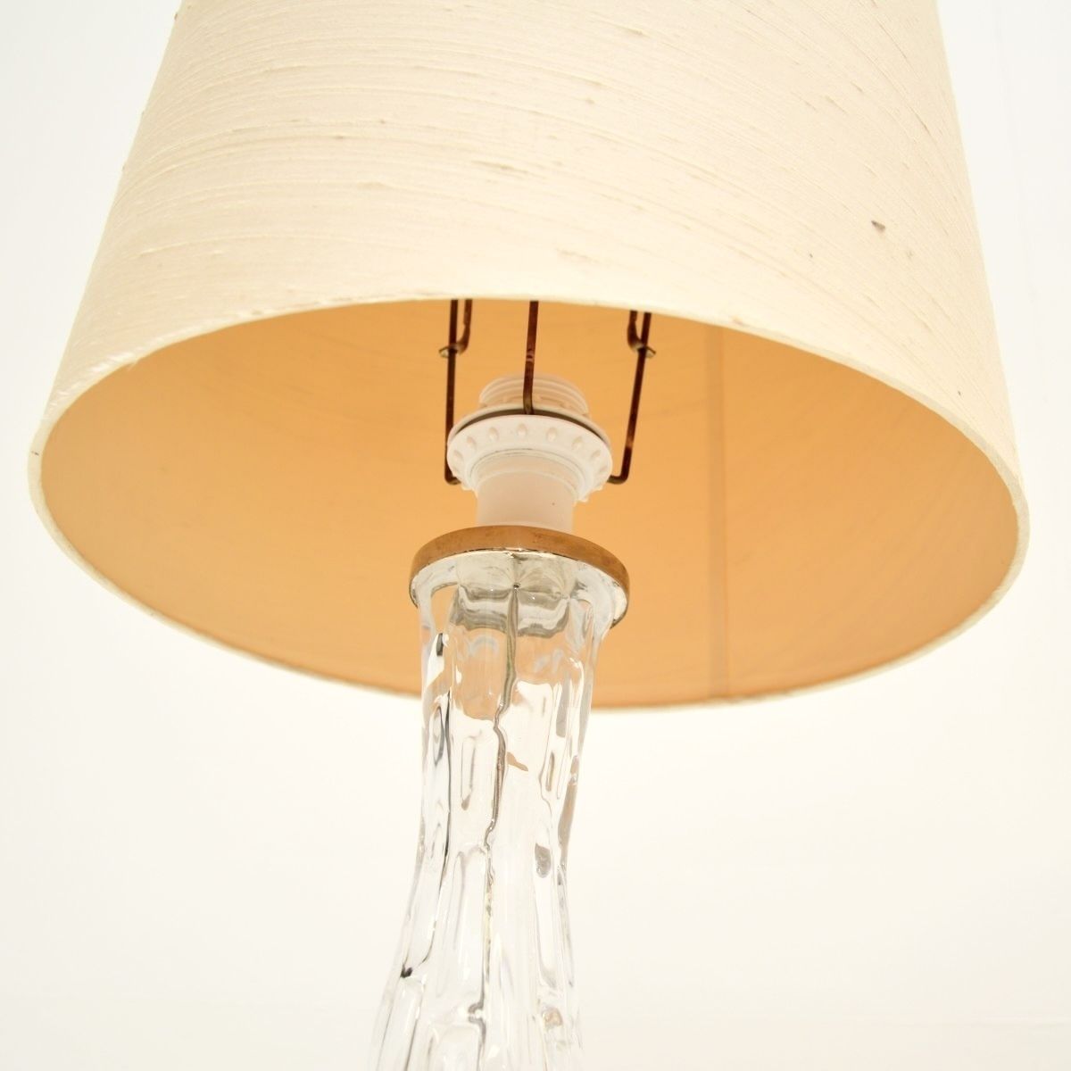 Pair Of Vintage Swedish Table Lamps By Carl Fagerlund For Orrefors photo buy