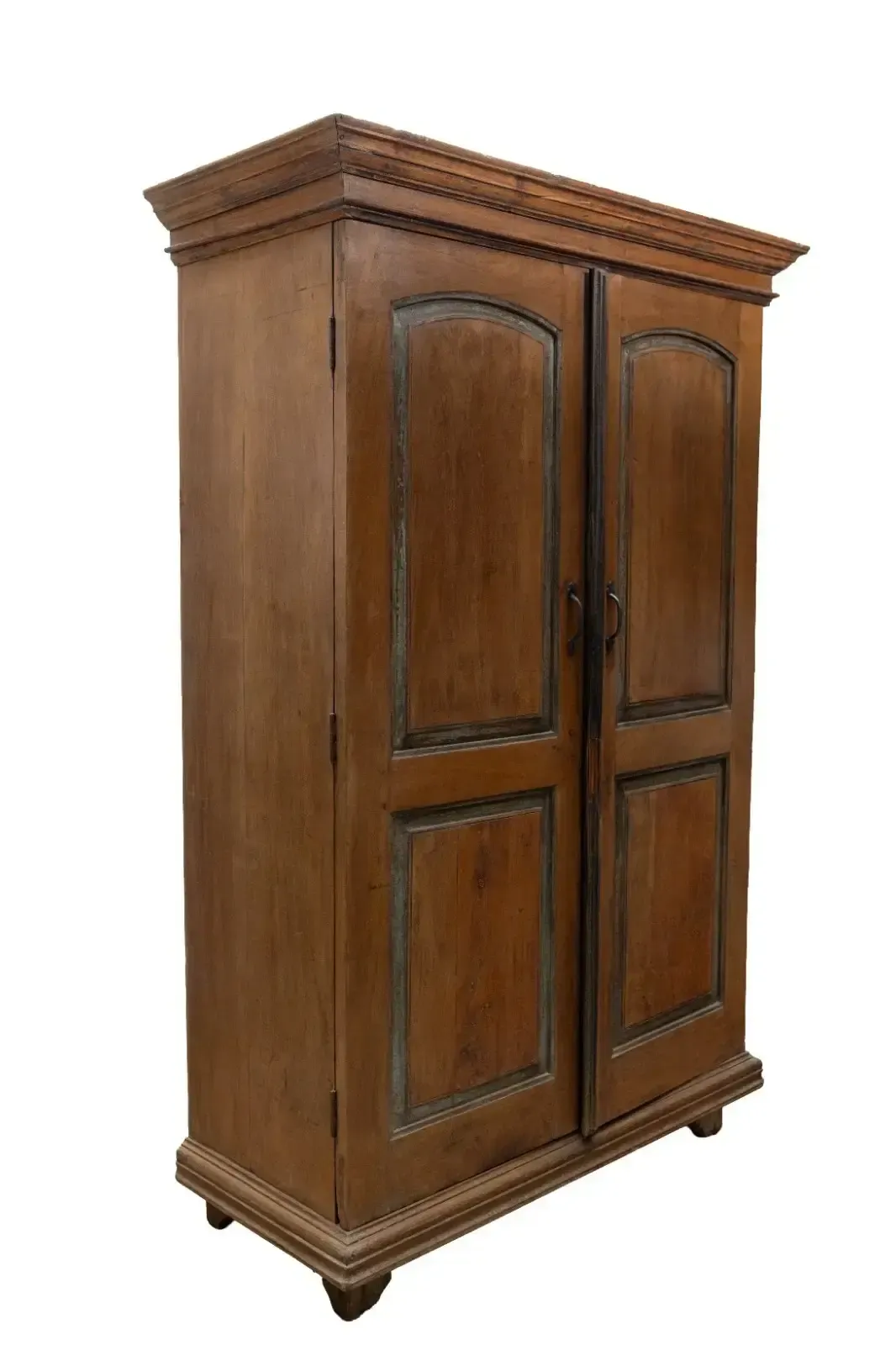 Large Vintage Antique Colonial Indian Hardwood Wardrobe Houskeepers Cupboard photo furniture