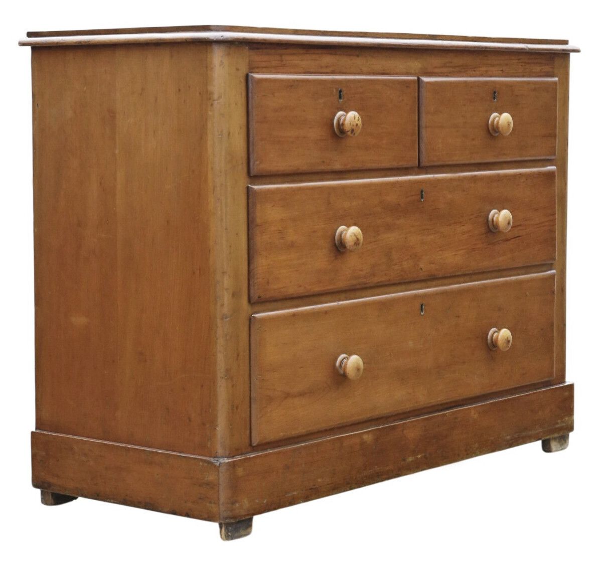Antique Victorian 19th Century Pine Chest Of Drawers – Quality photo 1395.0