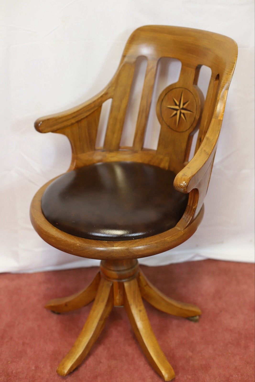 Starbay  Lovely Vintage Revolving Office Chair photo vintage
