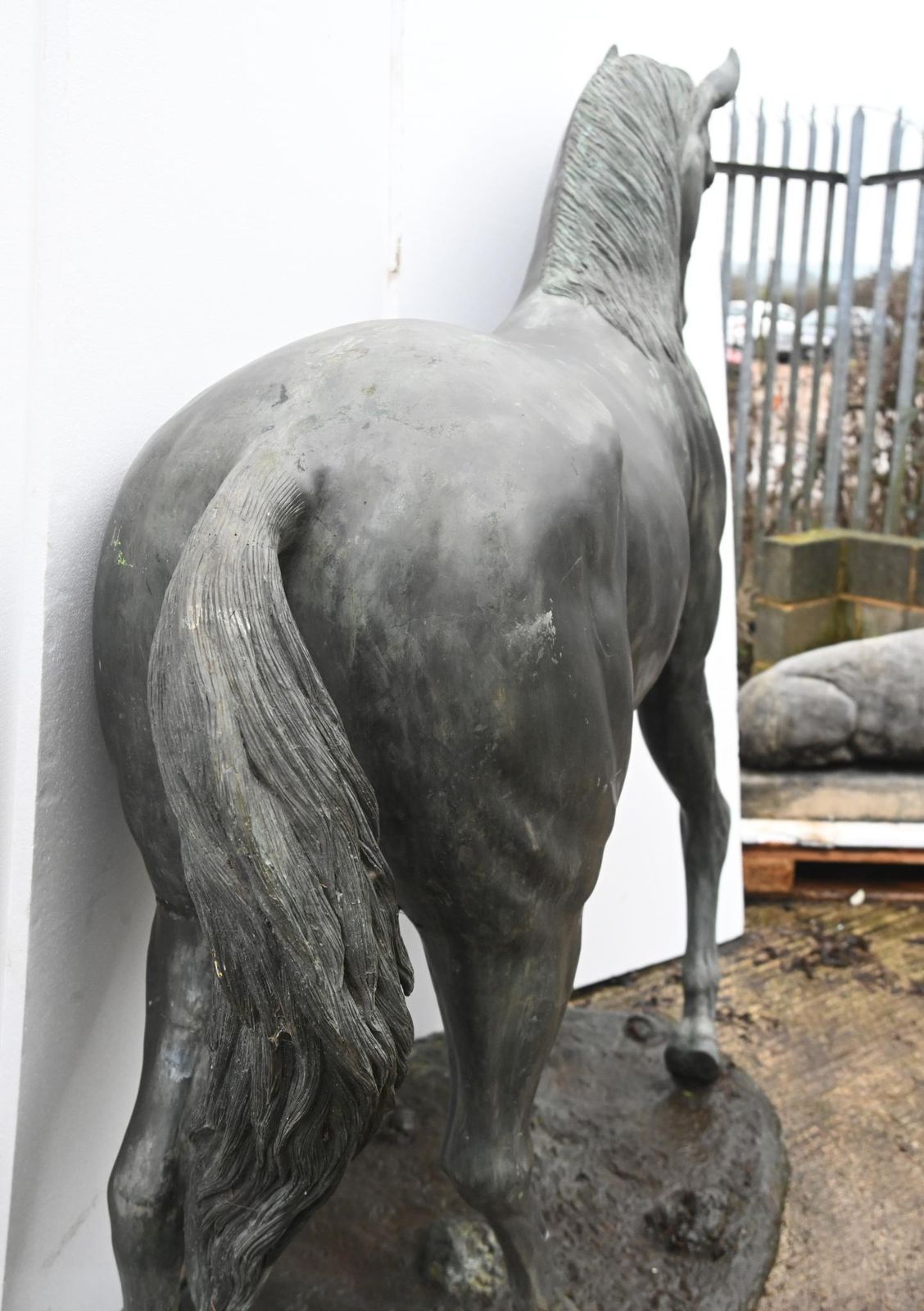 photo for sale Lifesize Bronze Horse Statue Garden Equestrian Sculpture