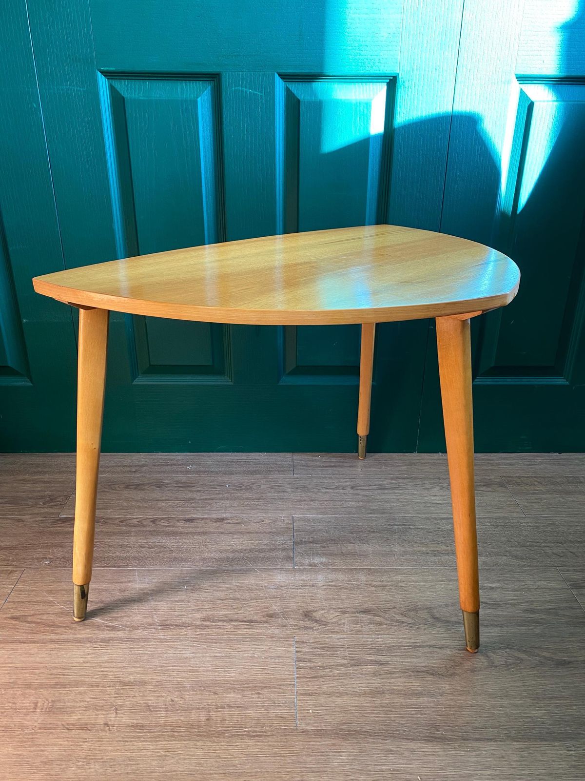 Mid Century 1960s Teak Asymmetric Tables Coffee Table photo 195.0