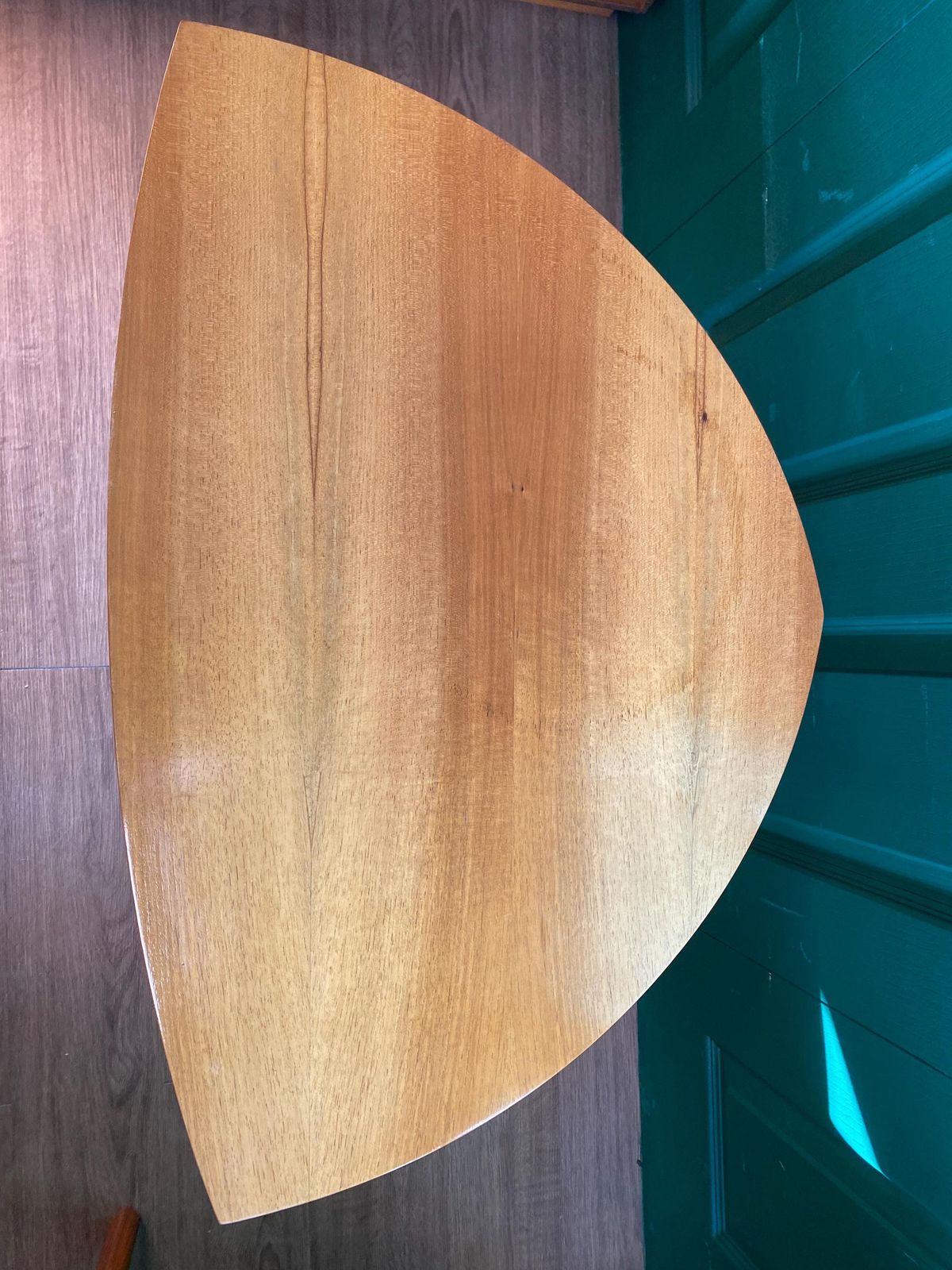 photo furniture Mid Century 1960s Teak Asymmetric Tables Coffee Table