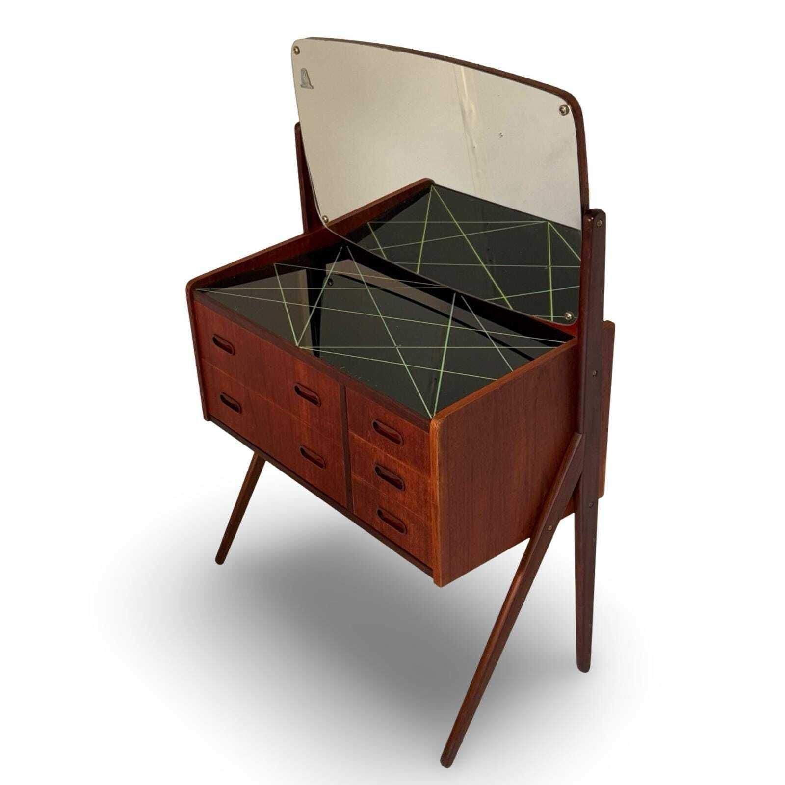 Vanity   1960's   Danish   Ag Spjel Kobber Beskyttet   Teak Wood photo Furniture