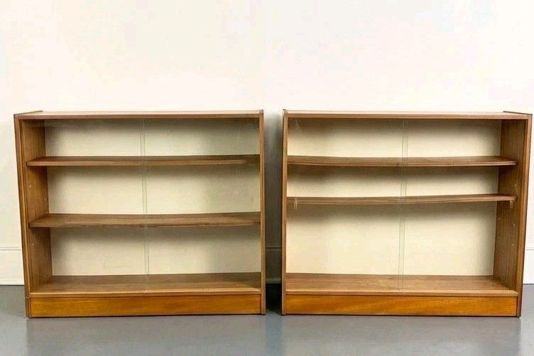 Pair Of Herbert E.Gibbs Teak Bookcases Mid Century Retro C1960s