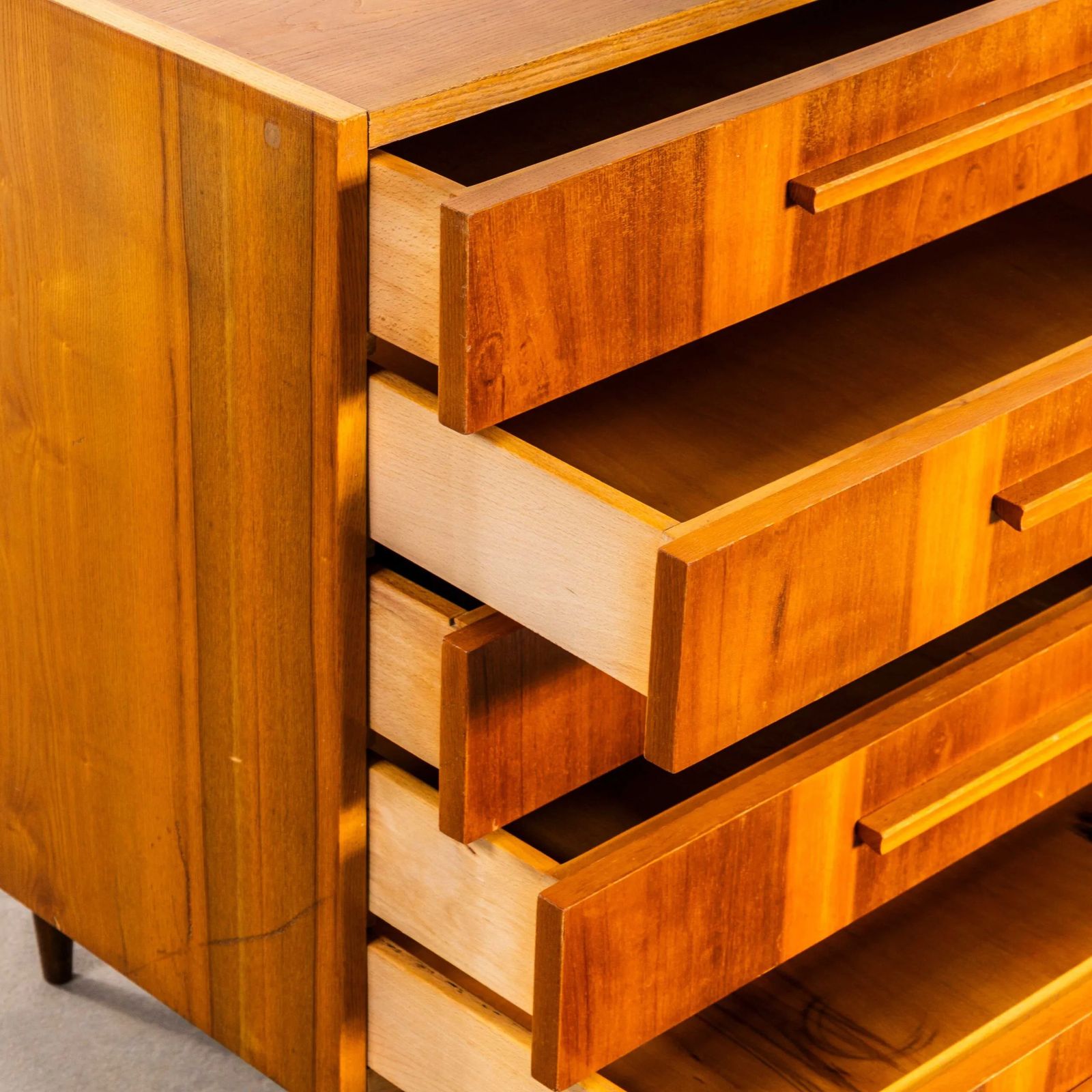 1960’s Good Sized Mid Century Chest Of Drawers – Up Zavody photo buy