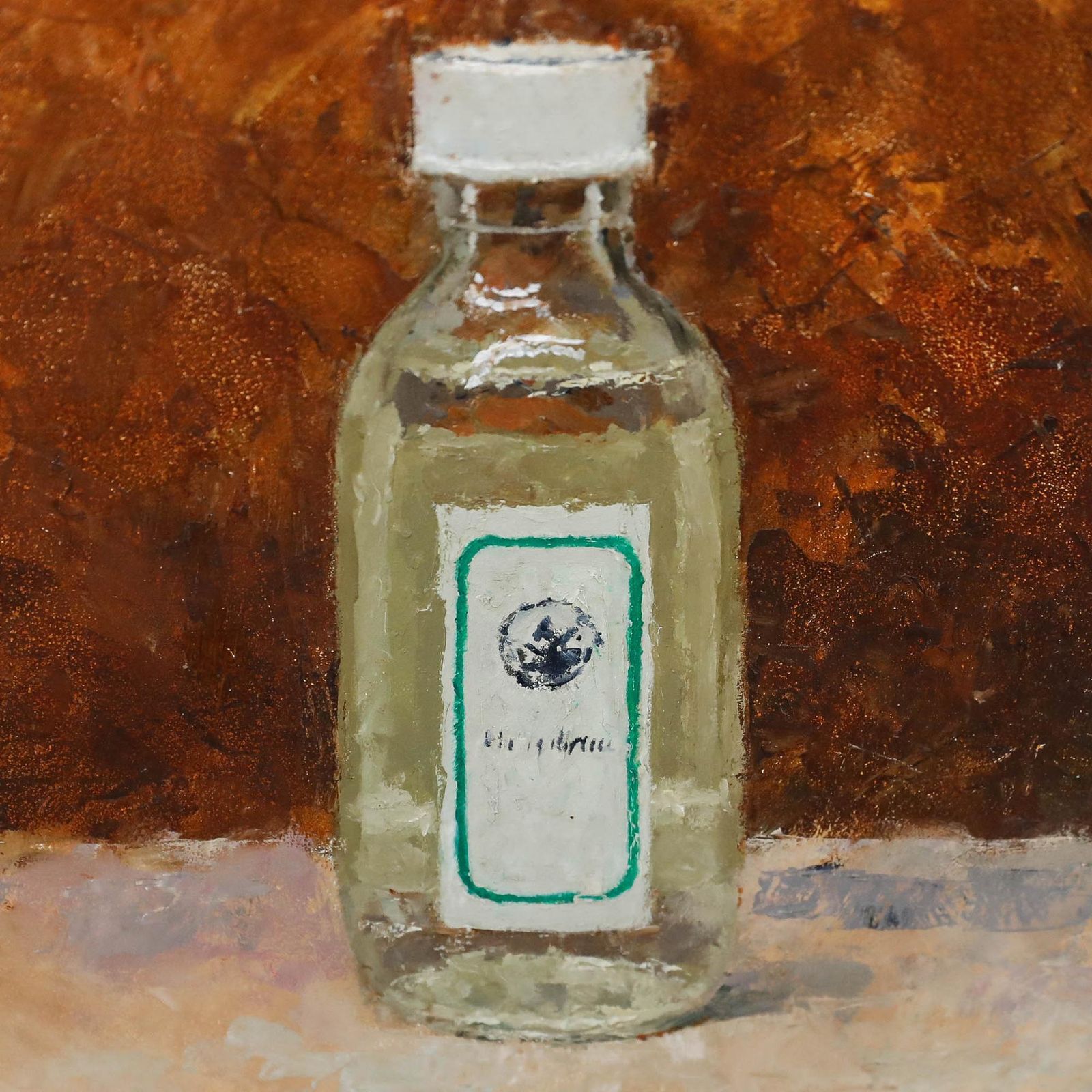 Richard Combes (B.1963) Contemporary Oil, Linseed Oil photo Art