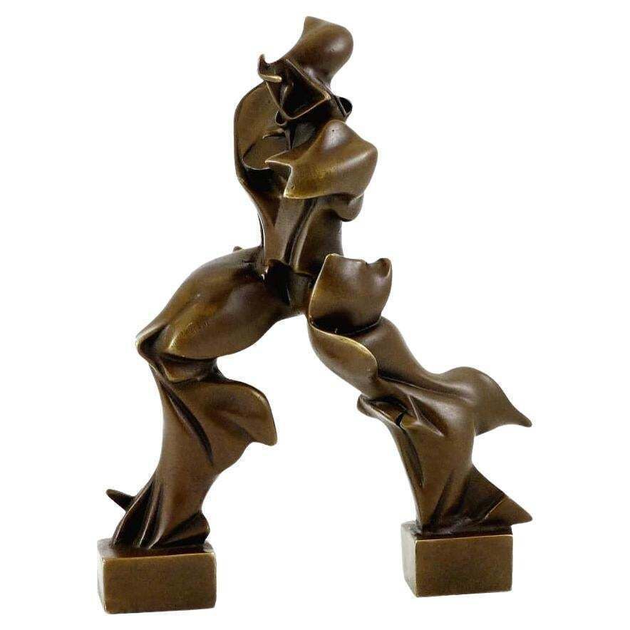 Bronze Sculpture In The Way Of Umberto Boccioni