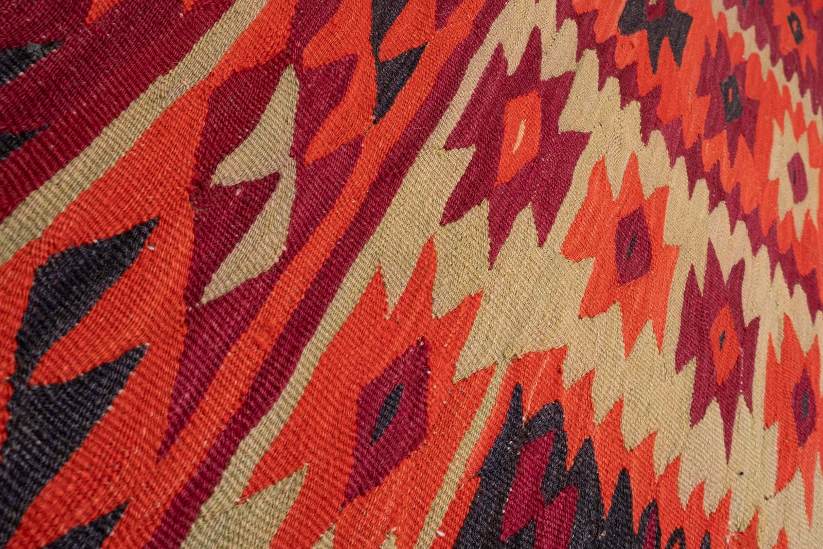 Turkish Sarköy Kilim Rug   9'9'' X 11'5'' photo vintage
