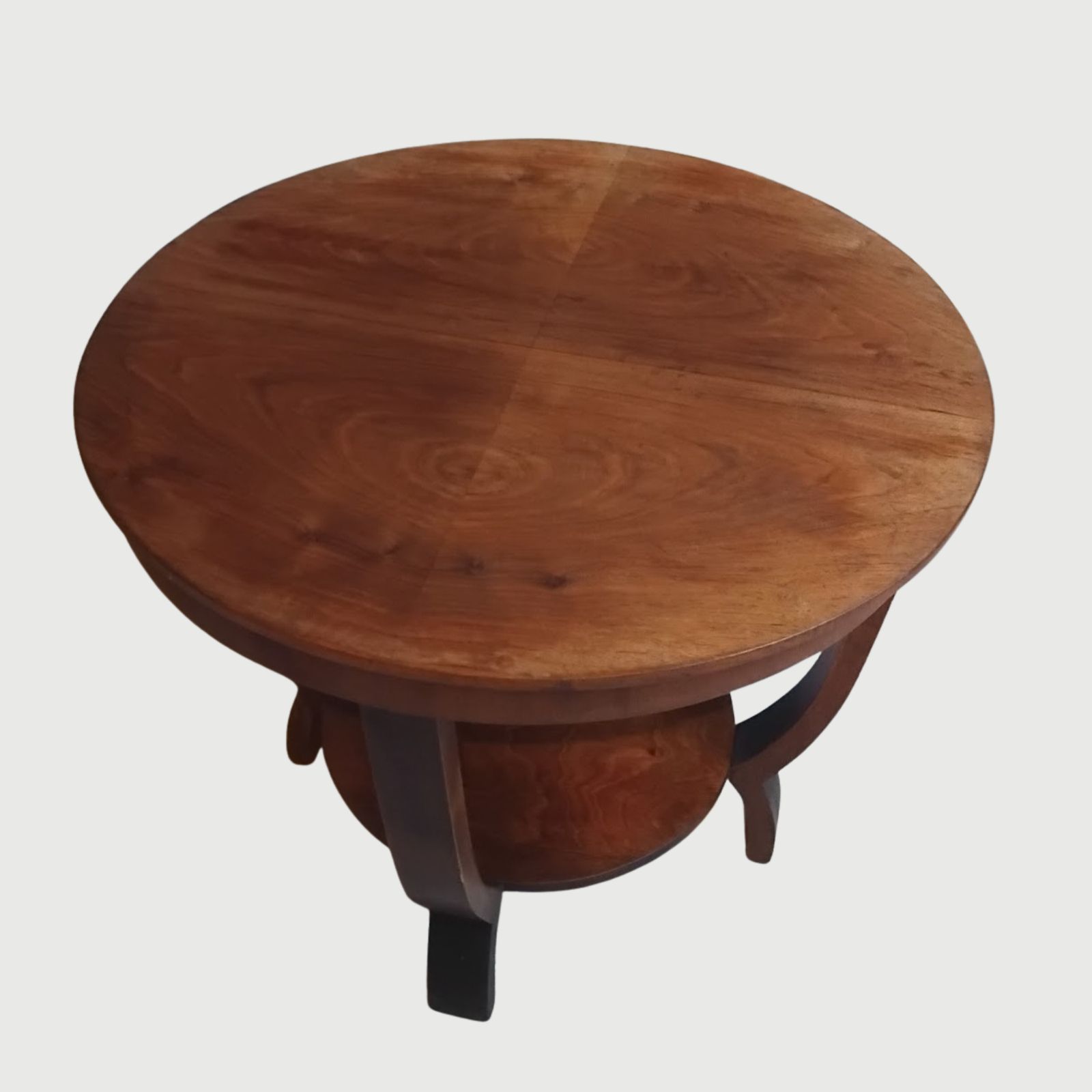 1930s Art Deco Walnut Table – Rare Restoration Project photo furniture
