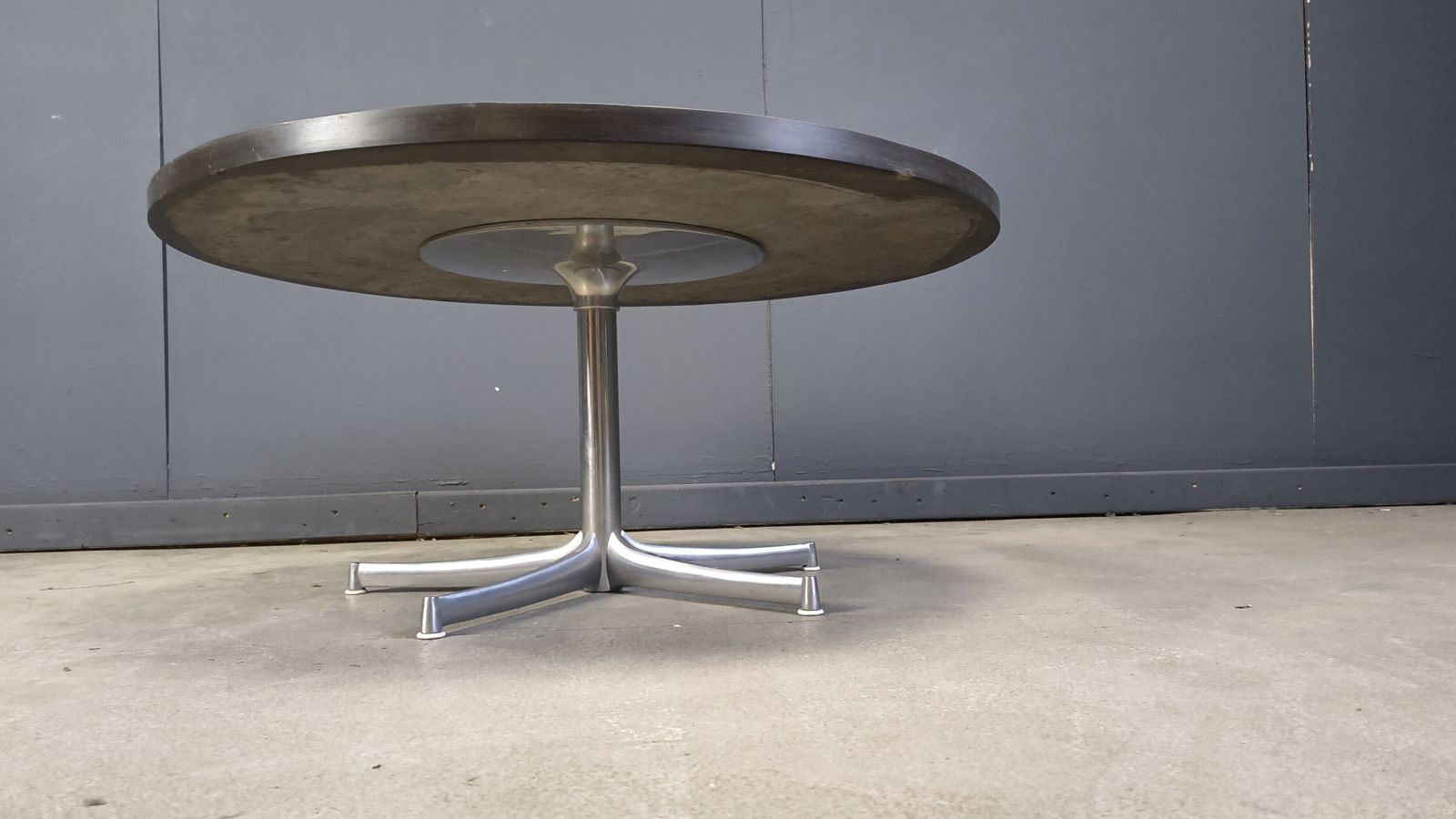 Vintage Slate Coffee Table By Walter Knoll, 1960s photo buy