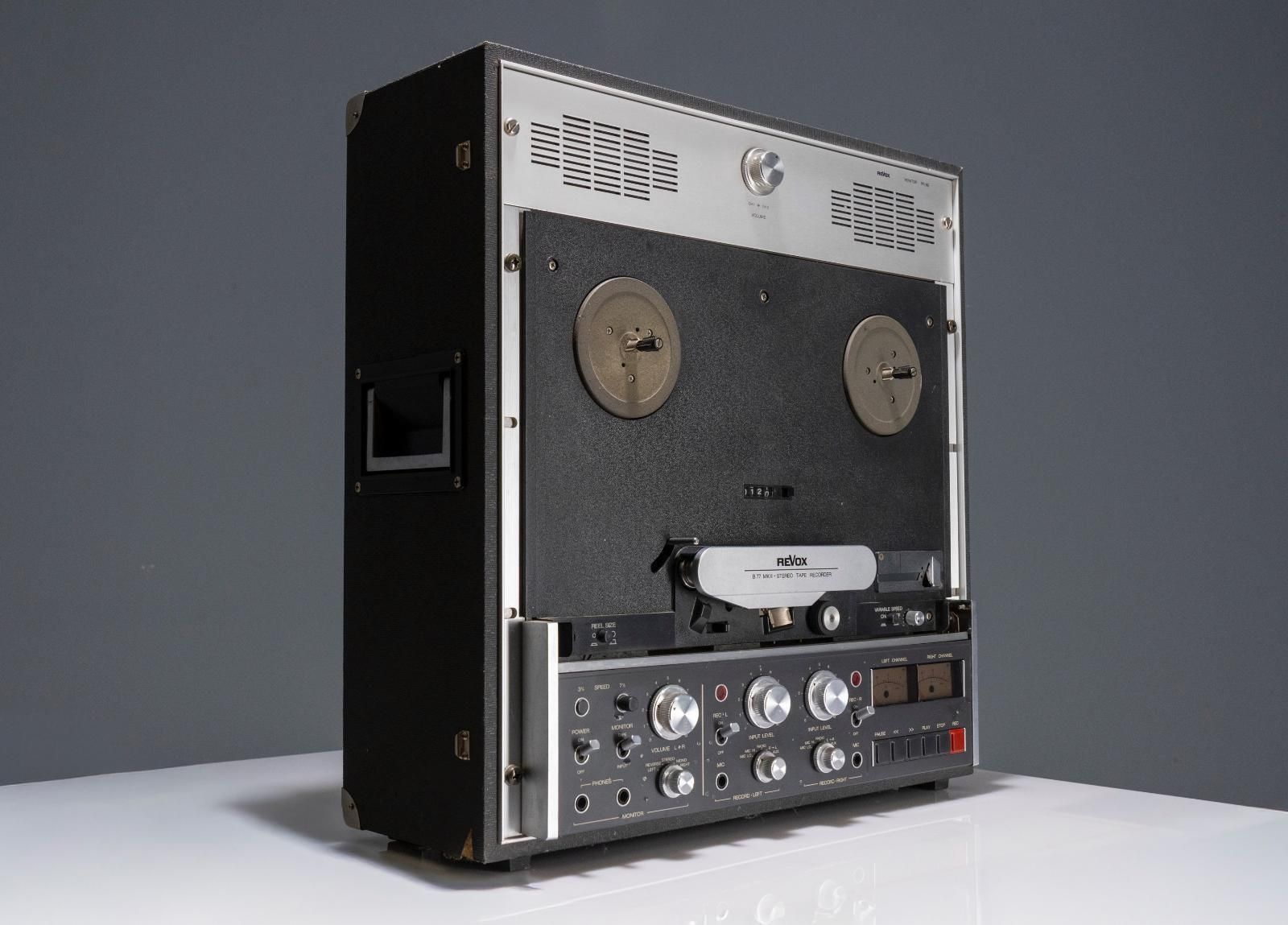 photo furniture Reel To Reel Tape Recorder B77 Mk II, Revox, 1980s, Switzerland