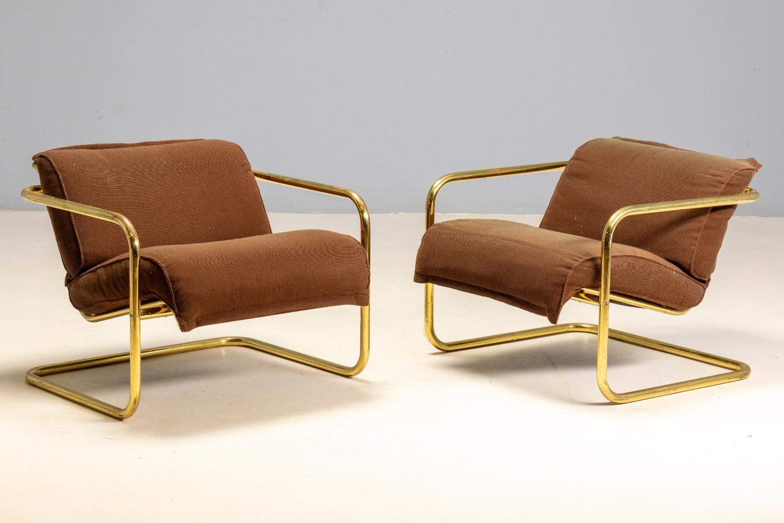 Paar Buisvormige Fauteuils, Jaren 1970–1980, Tsjecho Slowakije
