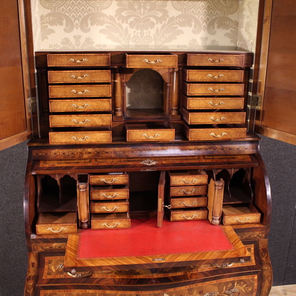 20th Century Dutch Inlaid Trumeau photo buy