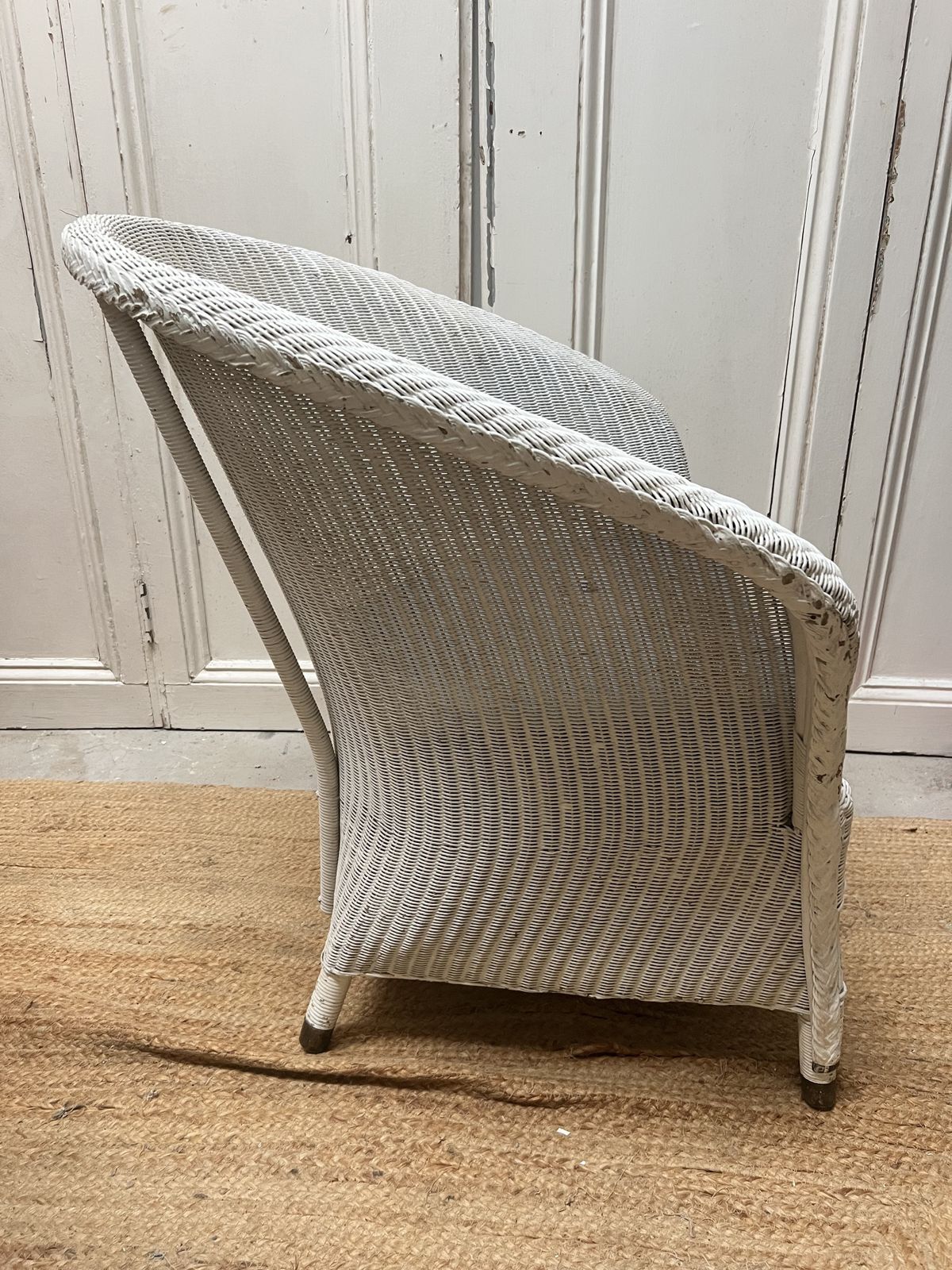 Lloyd Loom Vintage Armchair Model Number 8000 photo vinterior