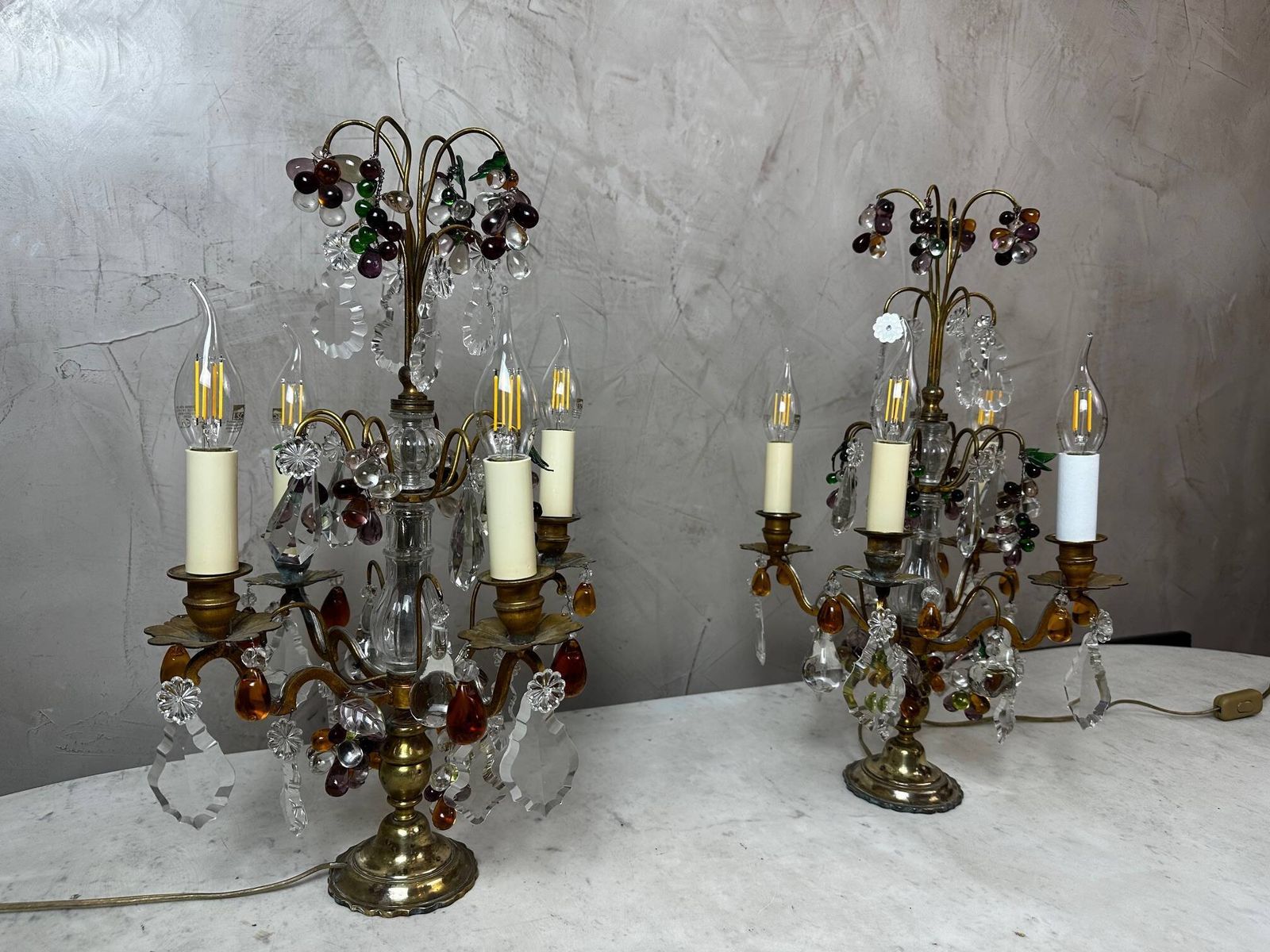 photo for sale Page 1 Of 18 Pair Of 19th Century Girangoles