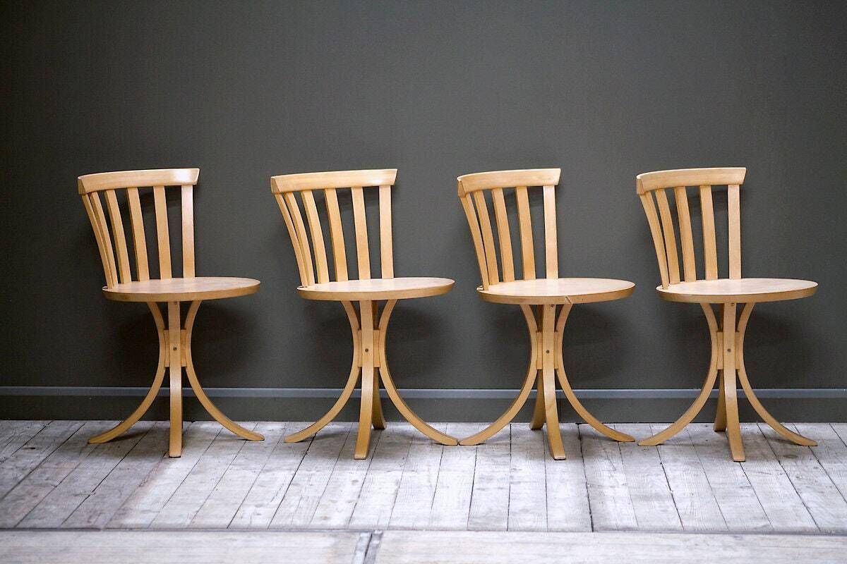 Set Of Four Chairs By Edsbyverken, 1960s photo for sale