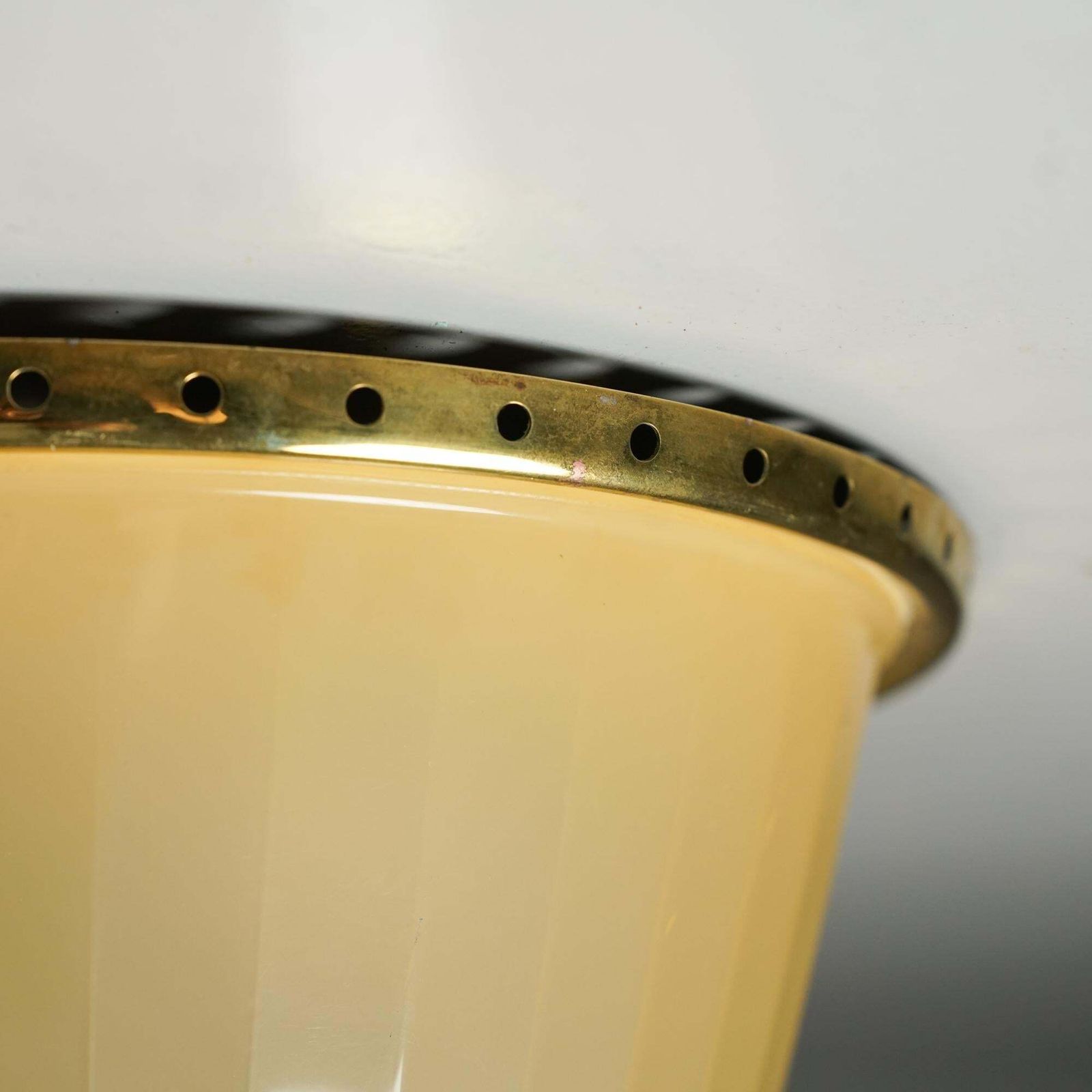 Scandinavian Modern Model 71 137 Flush Mount, Lisa Johansson Pape, Orno Oy photo Lighting