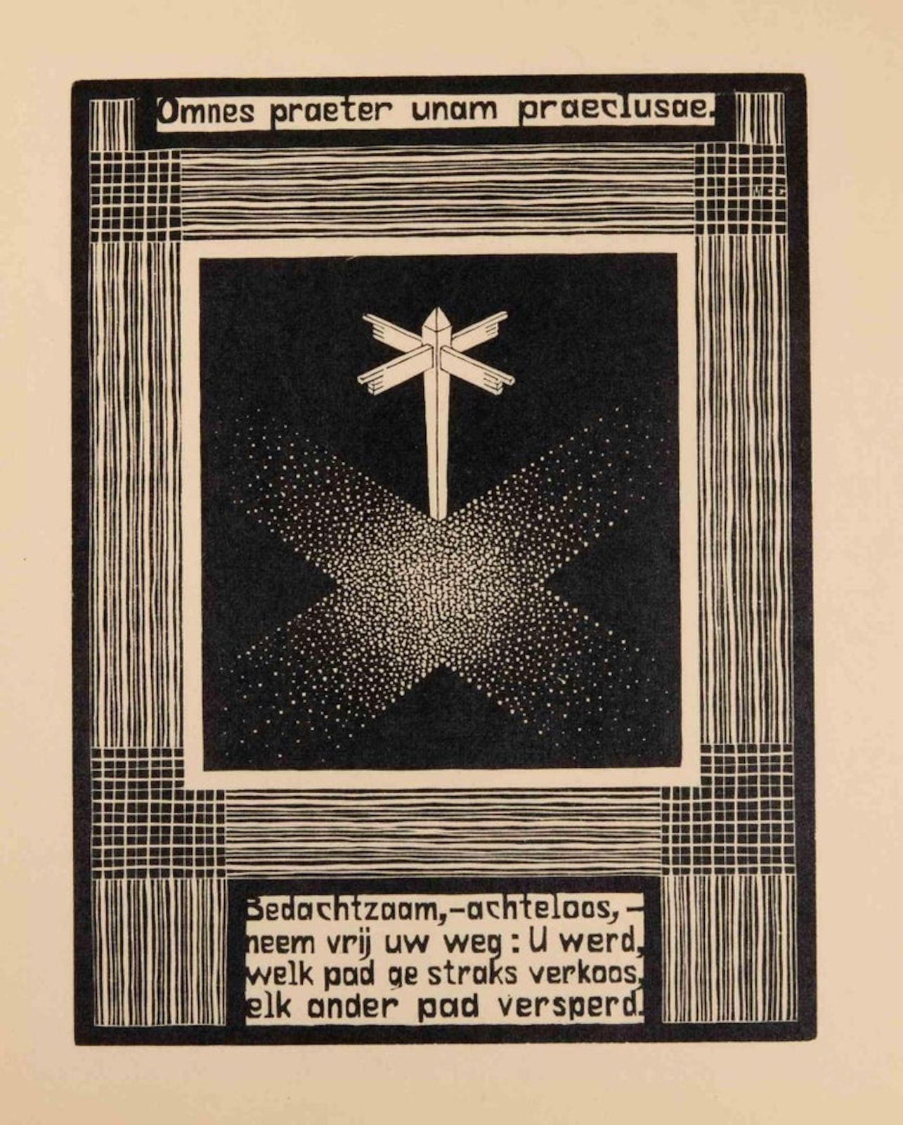 M.C. Escherbundle Of 8 Woodcuts By M.C. Escher1931 photo furniture