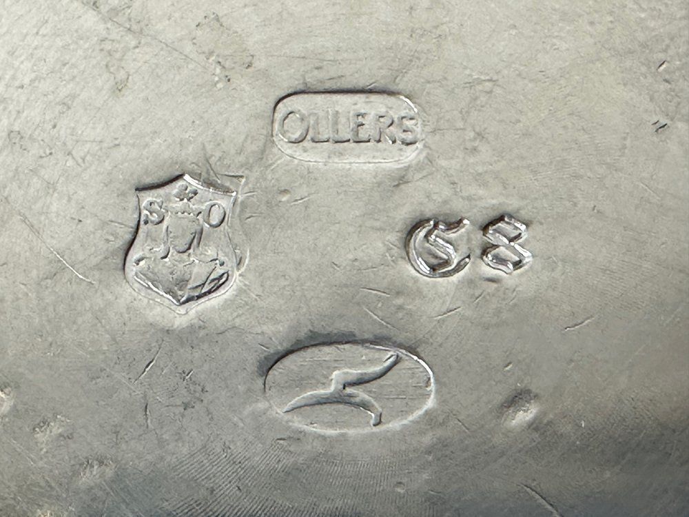 Swedish Art Deco Pewter Bowl By Edvin Ollers For Schreuder & Olsson, 1944 photo Home Decor
