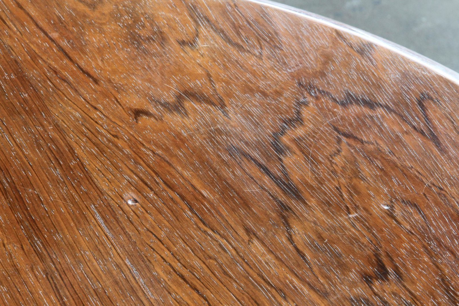 photo buy Vintage Danish Oval Wooden Dining Table, Attributed Niels Otto Møller, 1960s