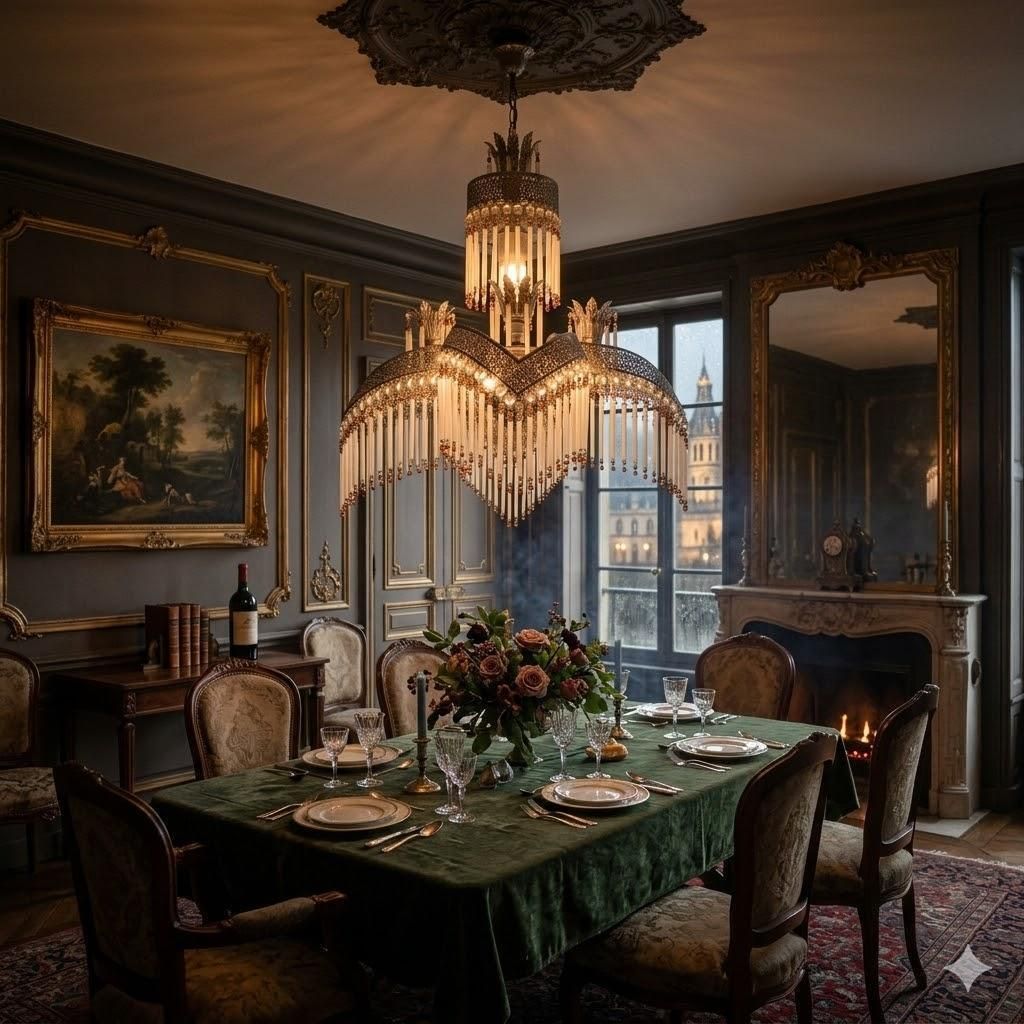 Italian Chandelier With Crystal Drops And Glass Rods, 1970s photo 3141.0
