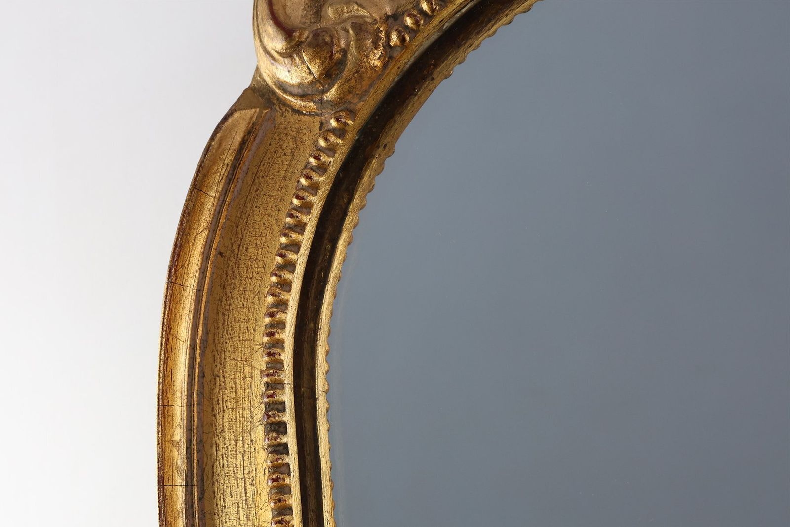 20th Century Louis XV Mirror In Gilt Wood From Vm, Belgium, 1950s photo buy