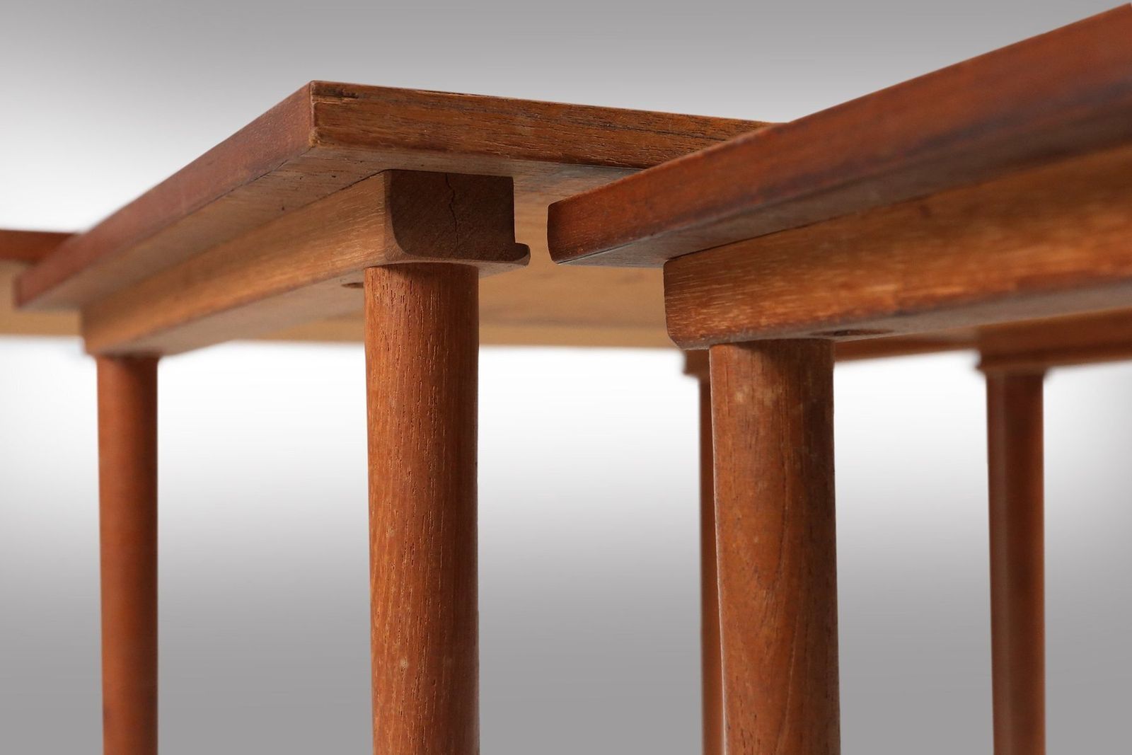 Scandinavian Teak Nesting Tables, Denmark, 1960s, Set Of 3 photo buy