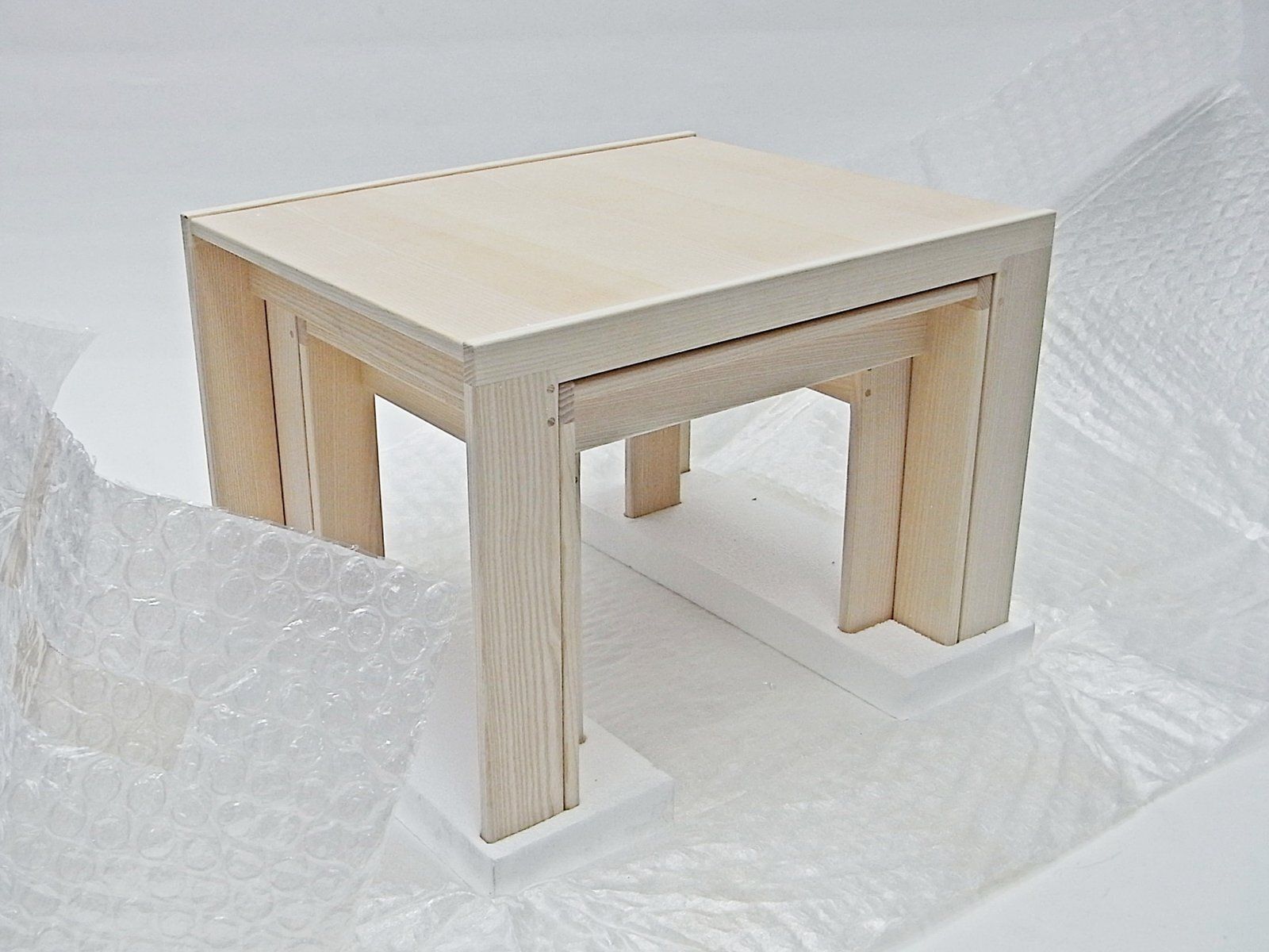 777 Nesting Tables By Afra & Tobia Scarpa For Cassina, 1998, Set Of 3 photo Furniture