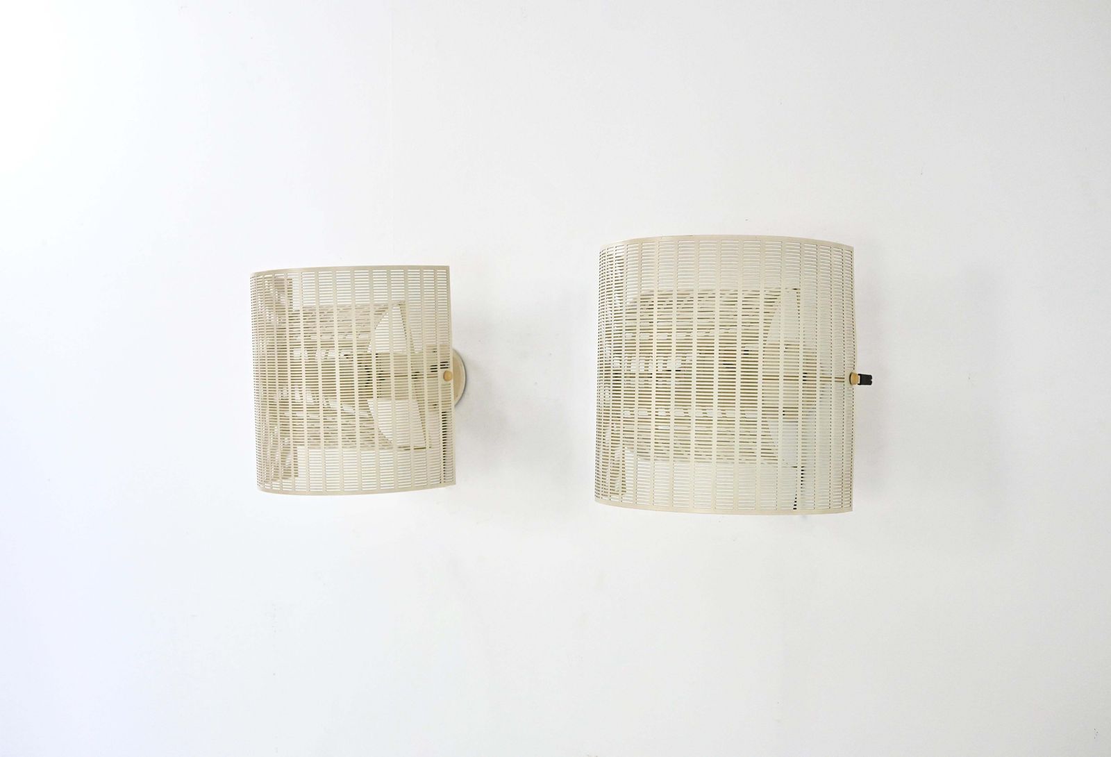 Shogun Wall Lamps By Mario Botta For Artemide, 1980s, Set Of 2 photo vintage