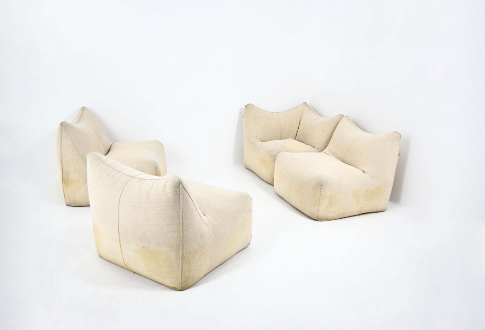 photo furniture "Le Bambole" Modular Sofa By Mario Bellini For B&B Italia, 1970s