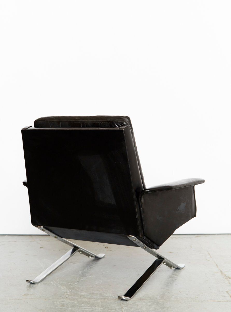 Gliding Chair By Arnold Bode For Federholz Gesellschaft Ohg, 1950s photo for sale