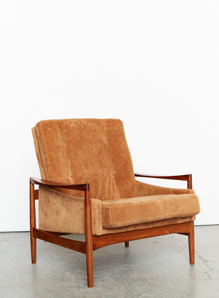 Djursholm Chair By Ib Kofod Larsen For Olof Perssons Fåtöljindustri Ope, 1960s