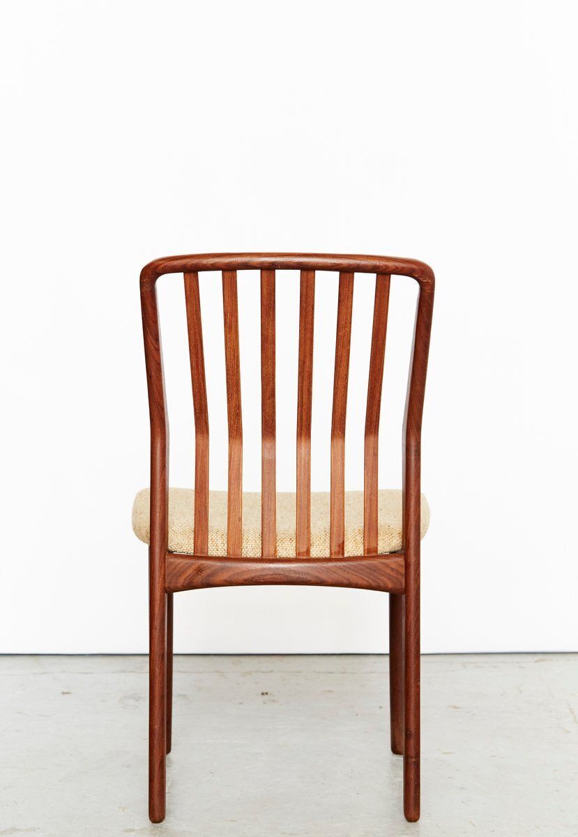 Teak Dining Chairs By Svend åge Madsen For Nørre Broby Maskinsnedkeri, 1960s, Set Of 4 photo for sale