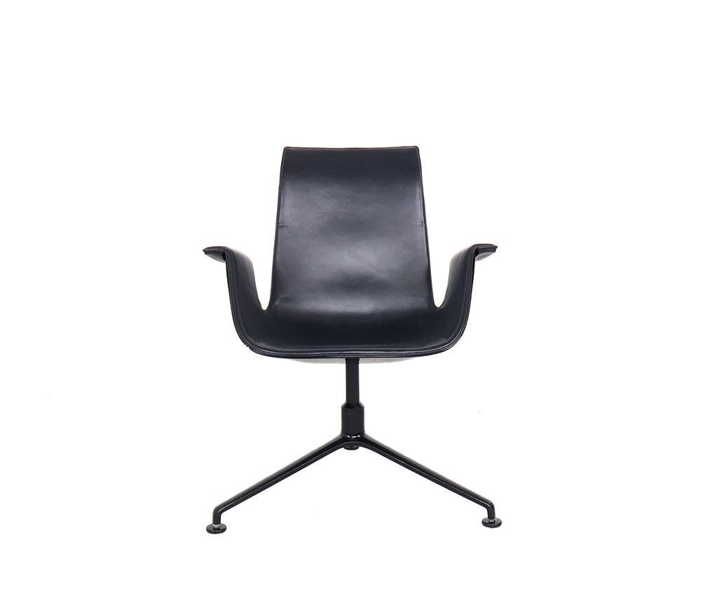 The Bucket Chair Swivel Chair By Preben Fabricius For Walter Knoll / Wilhelm Knoll, 1990s