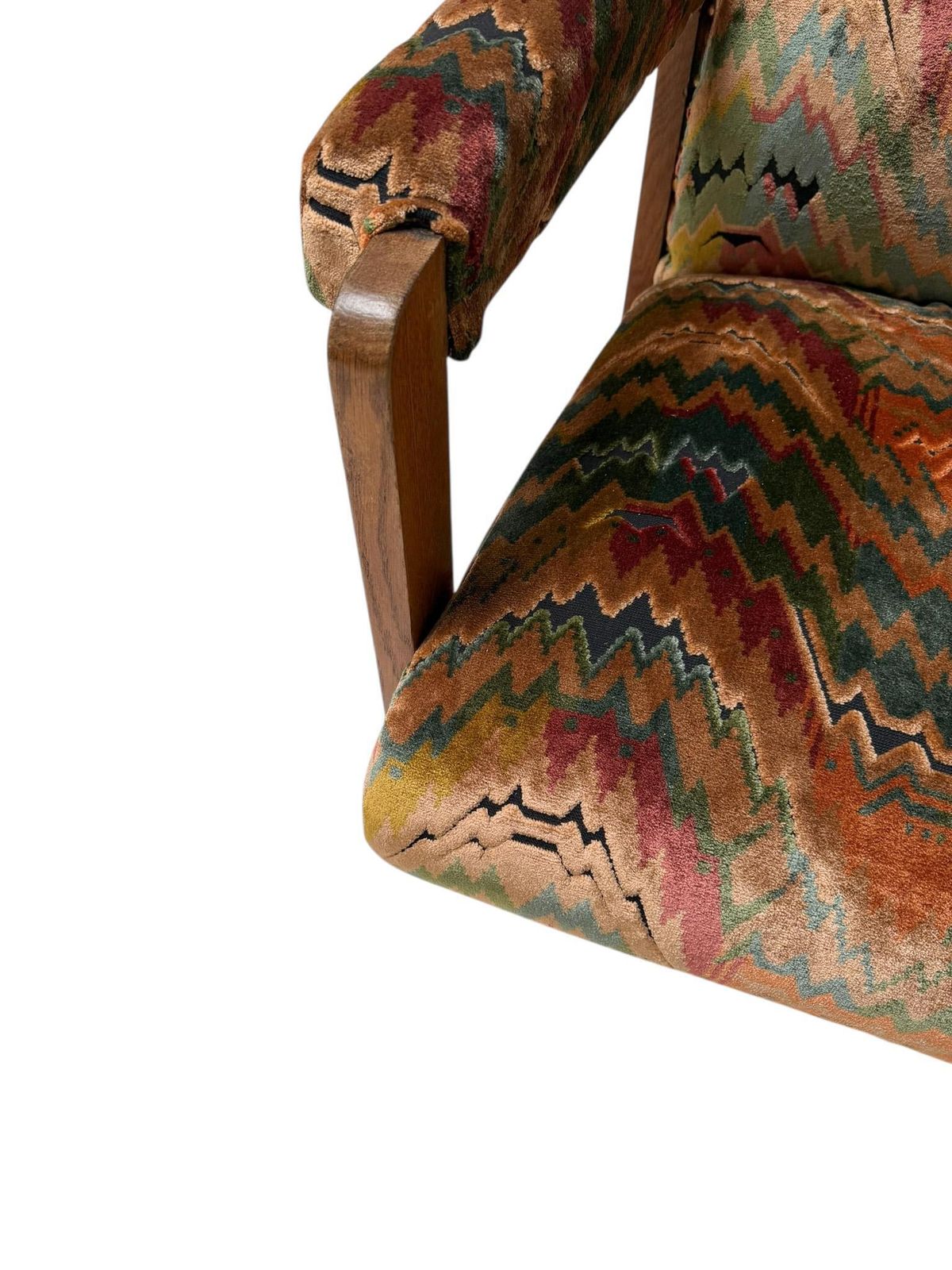 photo furniture Art Deco Amsterdamse School Lounge Chair By Max Coini, 1920s
