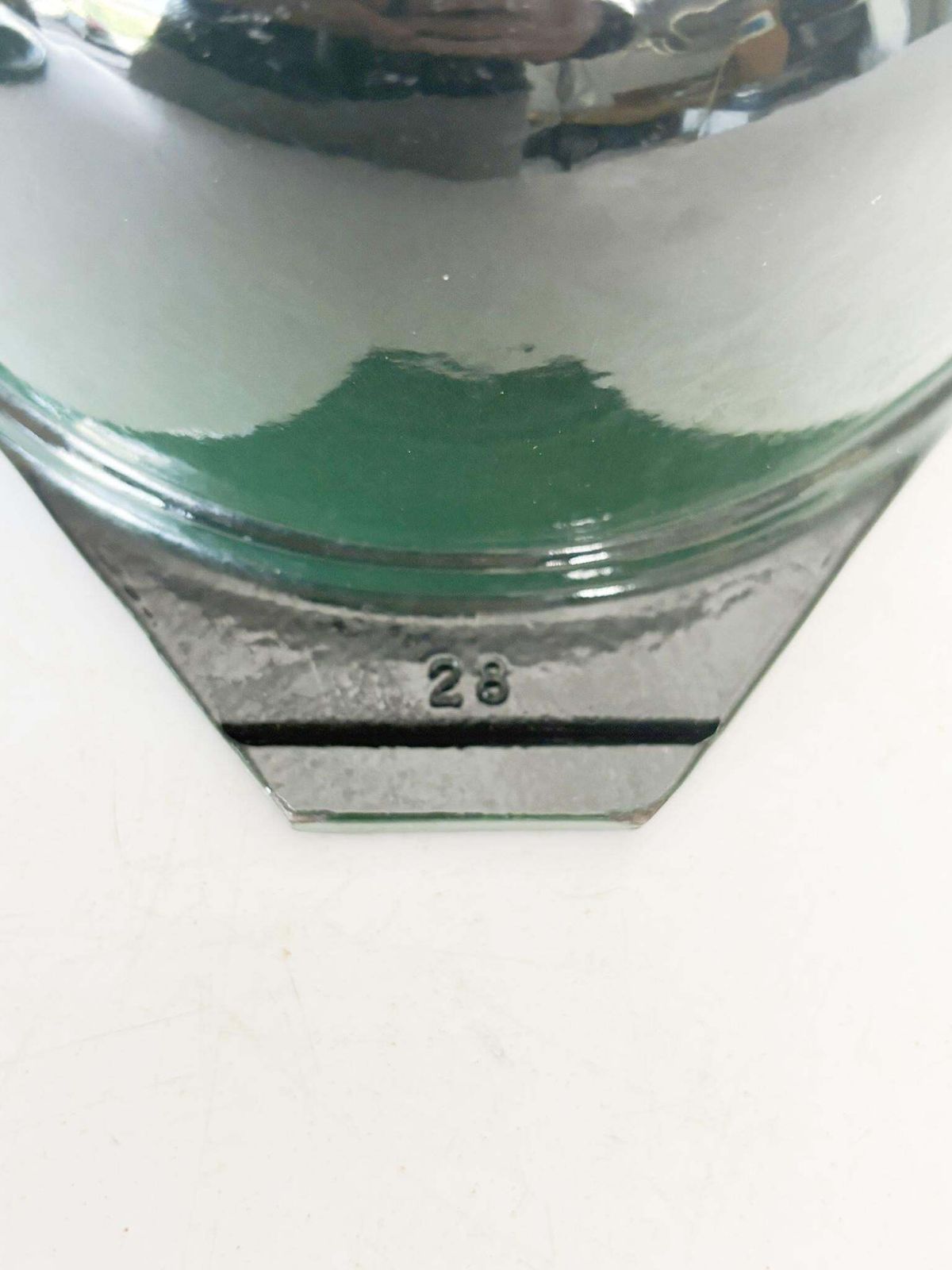 photo furniture Green Cast Iron Casserole Dish, France, 1970