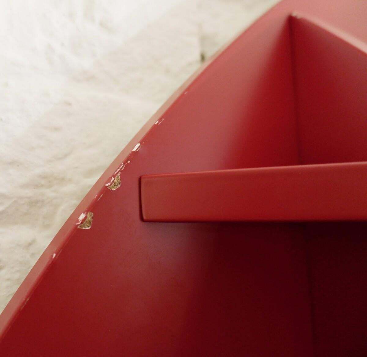 Mid Century Modern "Continental" Red Bookcase By Joe Colombo, 1960s photo 1965.0