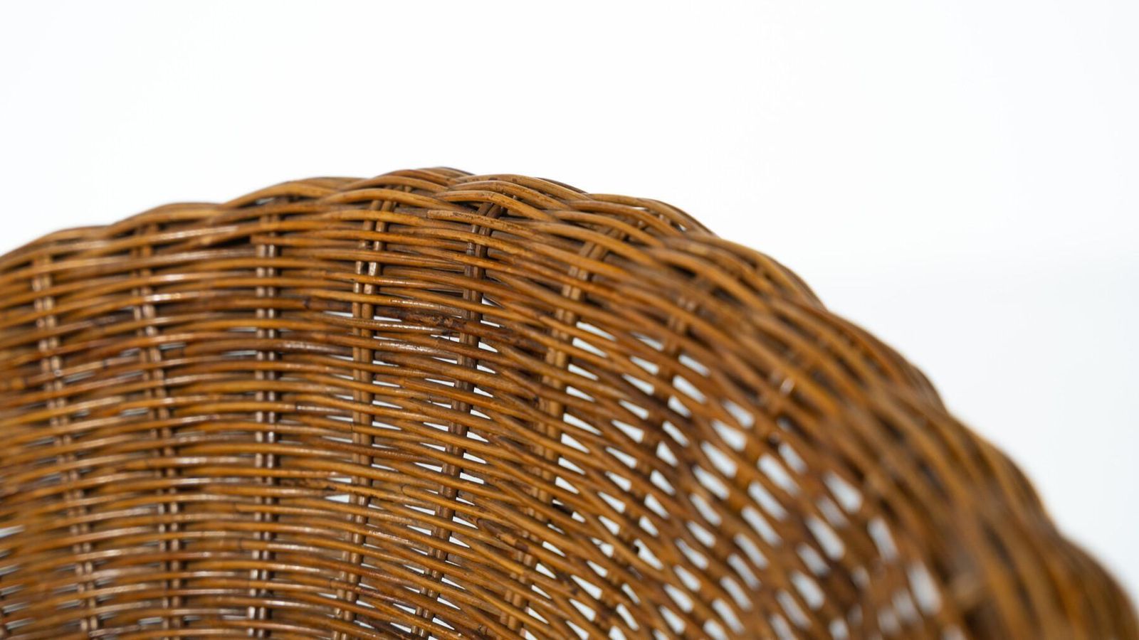 Mid Century Rattan Armchair   3 Available photo furniture