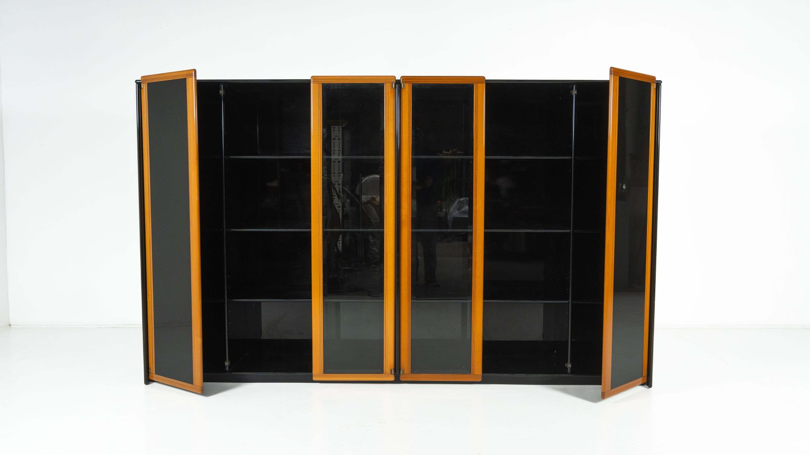 Mid Century Modern Artona Bookcase/Vitrine By Afra And Tobia Scarpa, Maxalto photo Furniture