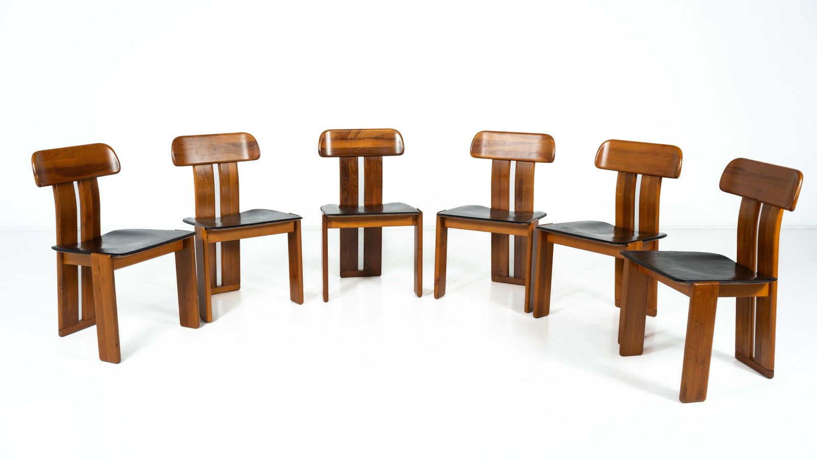 photo buy Set Of 6 " Sapporo" Chairs By Mario Marenco For Mobilgirgi, 1970s