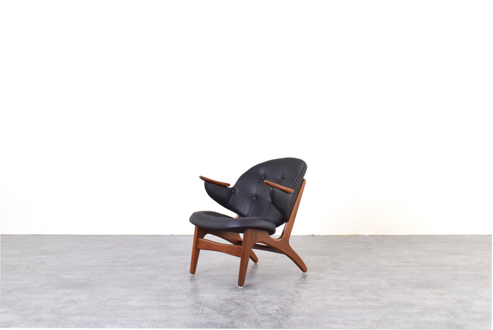 Mid Century Armchair Model 33 By Carl Edward Matthes, 1950s photo furniture