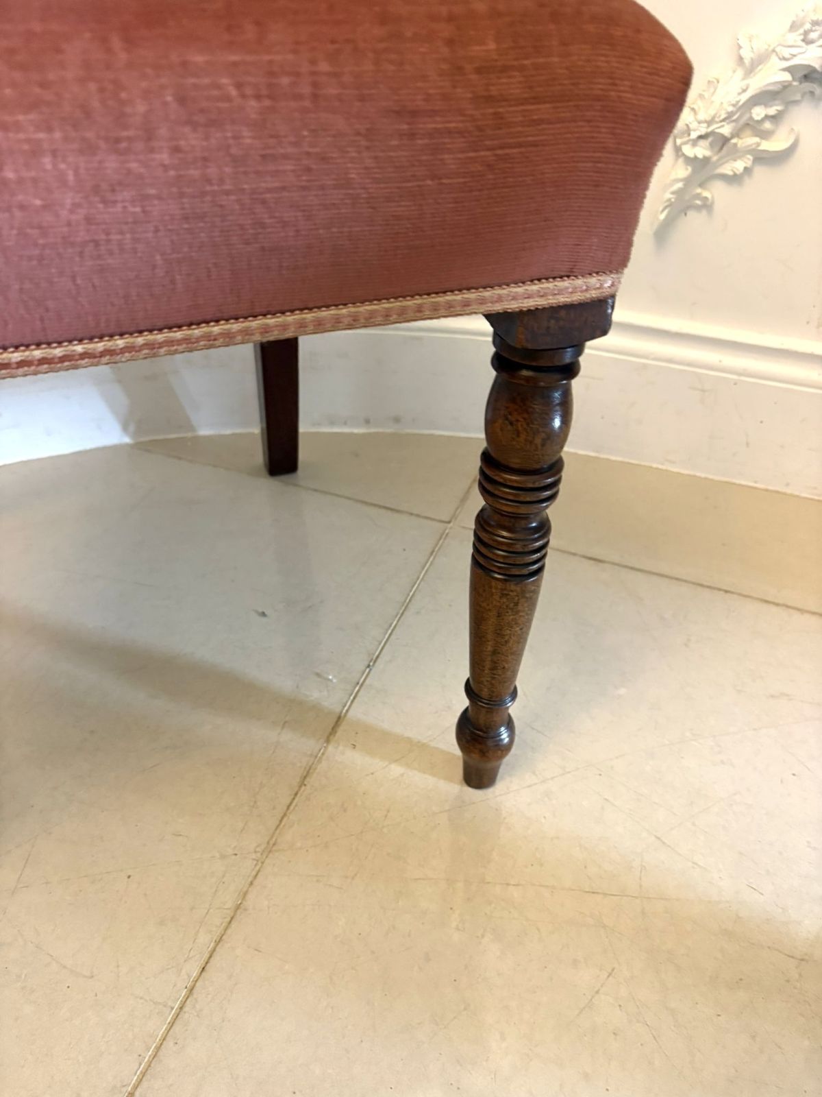 Antique R19th Century Mahogany Open Armchair photo vinterior