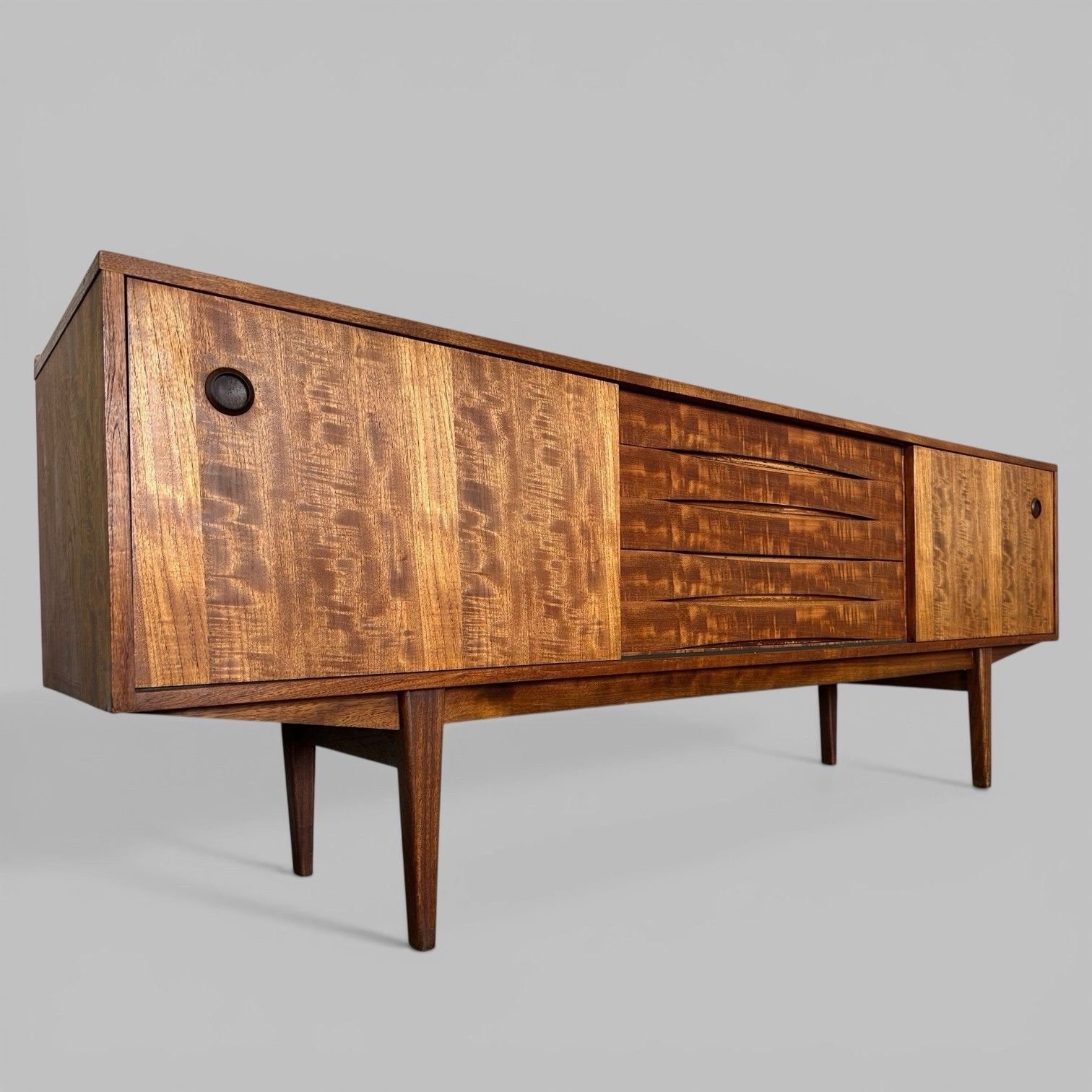 photo for sale Danish Style Teak Sideboard – Mid Century Scandinavian Storage Unit