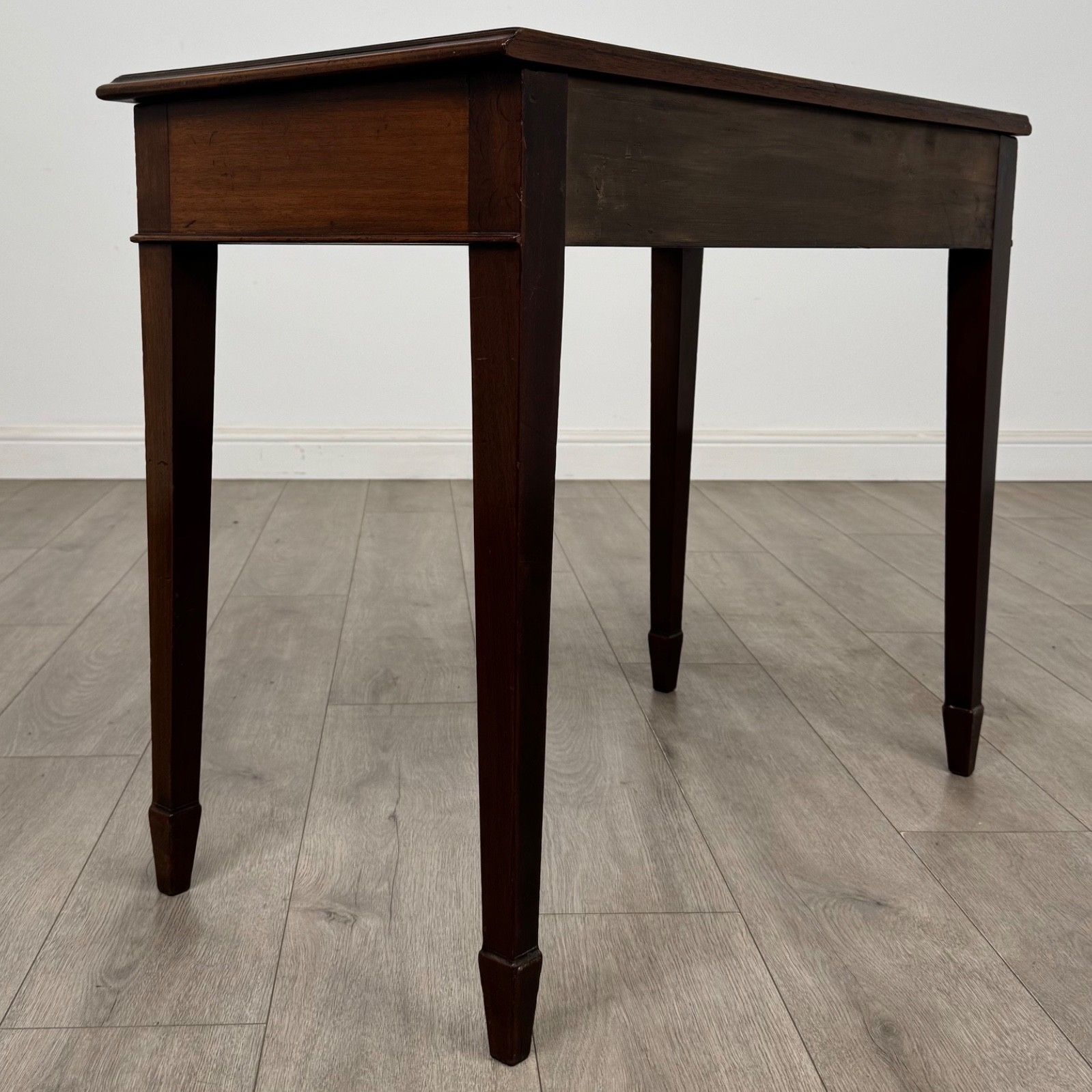 Antique 19th Century Georgian Style Writing Table In Mahogany ( Af 5367 ) photo Furniture