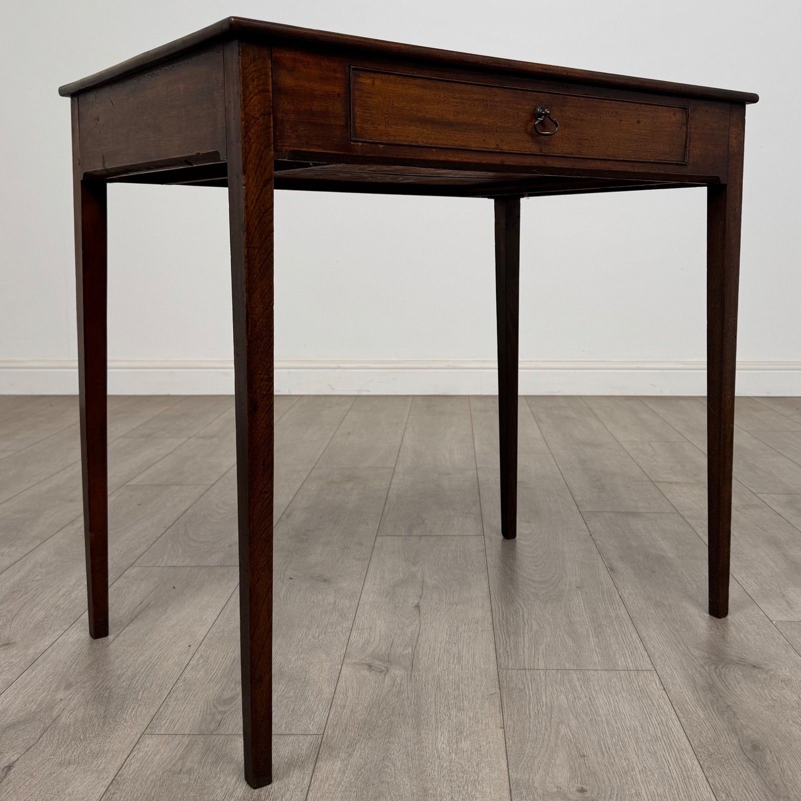 Antique 18th Century Georgian Mahogany Writing Table ( Af 5323 ) photo vintage